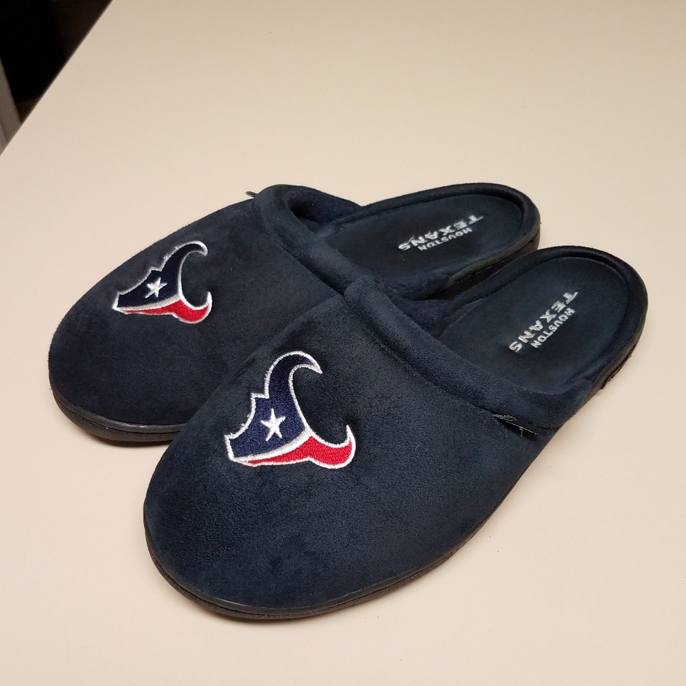 Reebok Houston Texans slippers size M - Picture 3 of 8